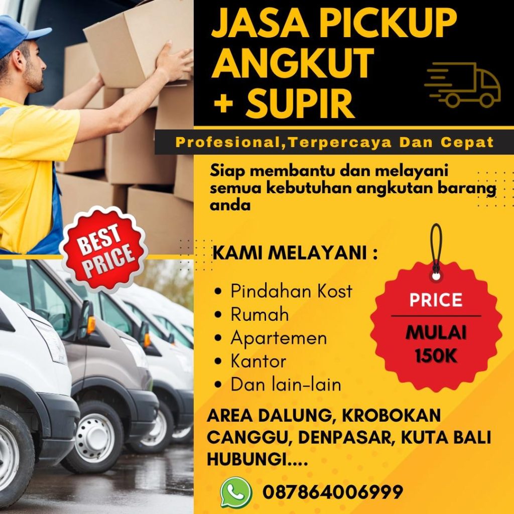 Jasa Pindahan di Dalung Bali untuk Rumah & Kos
